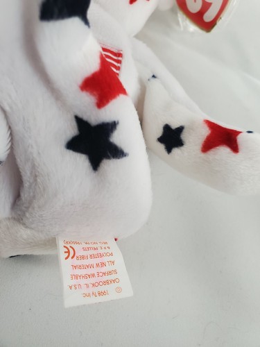 Gobbles 1997 and Glory 1998 Beanie Babies Retired 5G Hang Tag 6G Tush Tag - Picture 11 of 12