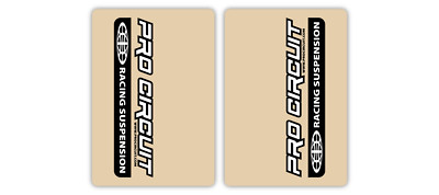 Stickers Aufkleber Pro Circuit - Upper Fork Suspension Graphics Decals Designs