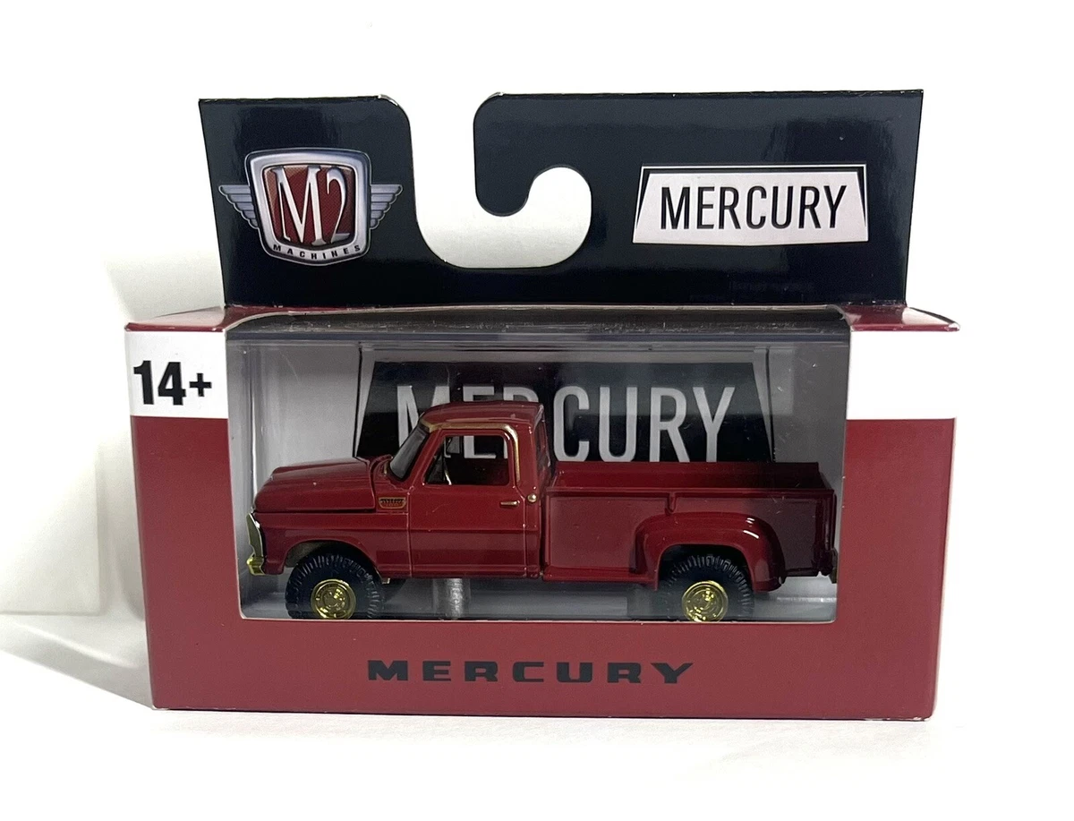 Modèle Réduit M2 Machines Mercury M100 Custom 4x4 1967 - Échelle 1:64, édition Limitée, Neuf