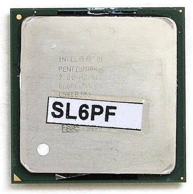 Processeur Intel Pentium 4 SL6PF 2,8 GHz - Socket 478, 512 Ko Cache, 533 MHz FSB