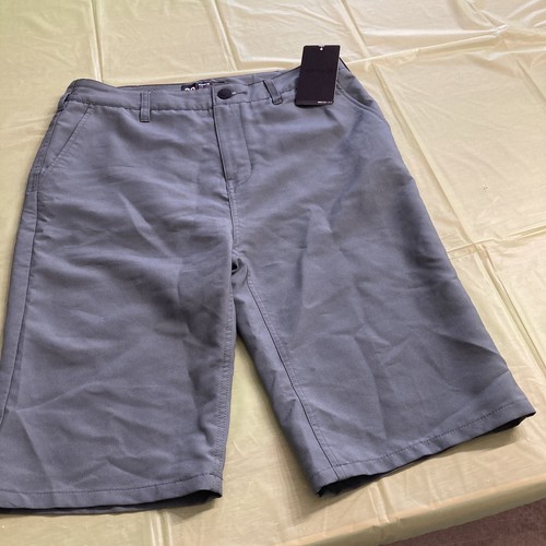 brandneue Hurley Nike Dri Fit Shorts Größe 20 graue Farbe mit Etikett - Bild 1 von 11