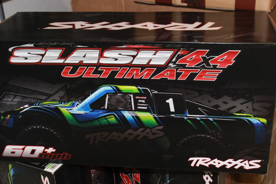 Traxxas 68277-4 Slash grün 4x4 Clipless VXL Ultimate 1:10 SC RTR Brushless NEU - Bild 3 von 4