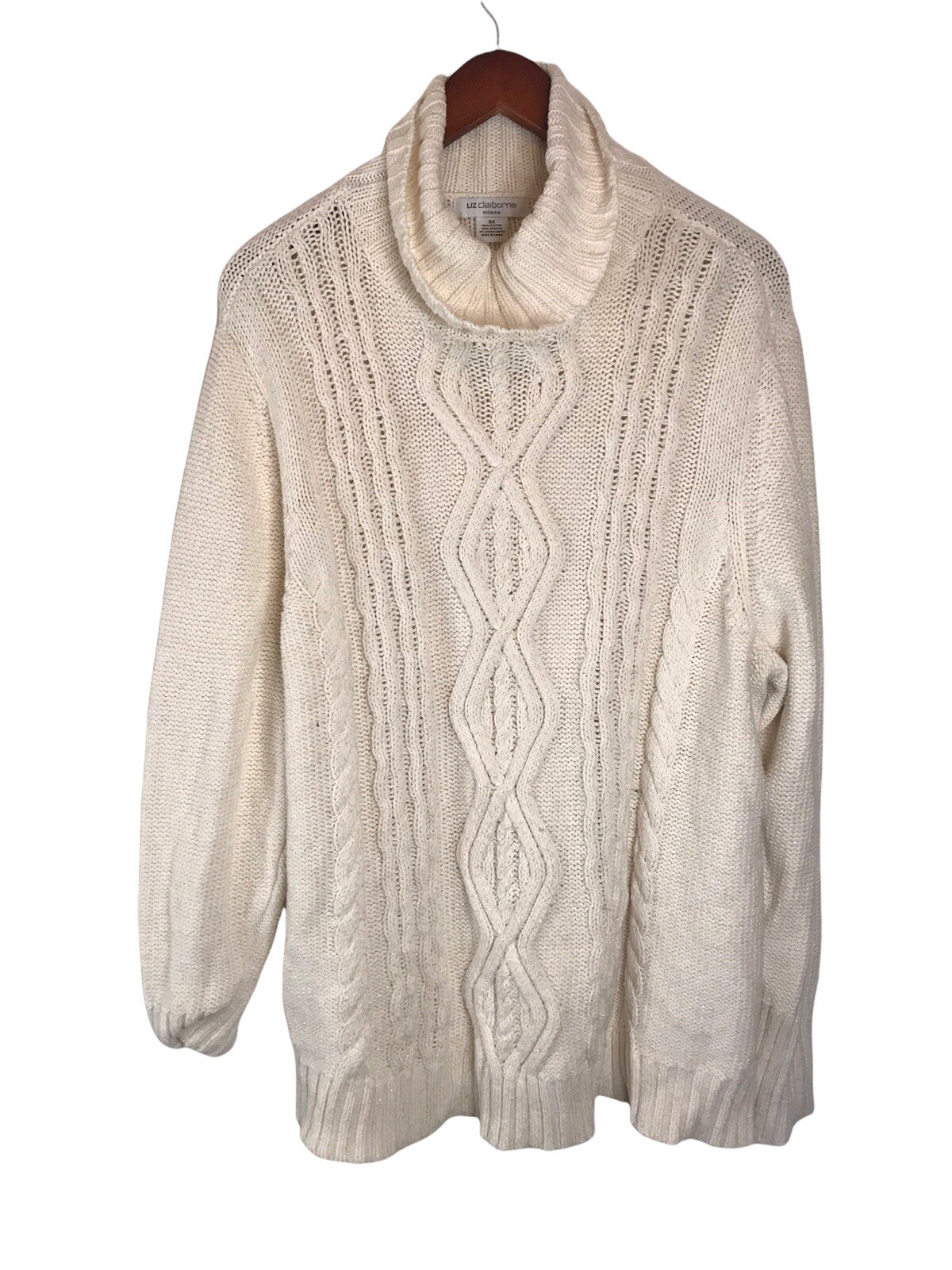 Liz Claiborne Woman's Sweater Sz 3X 