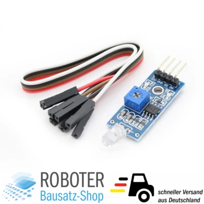 MAKERMIND Light Photosensitive Sensor Module Lichtsensor für Arduino inkl.Kabel