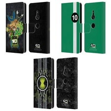 OFFICIAL BEN 10: ALIEN FORCE GRAPHICS LEATHER BOOK WALLET CASE FOR SONY PHONES 1