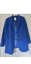 Brenda Edwards Blazer Cobalt Size12 Rrp £85.00