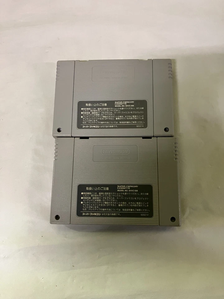 Lot of 2 Nintendo Super Famicom, Super Tetris 2 + Bombliss, Super Tetris 3, F609 - Image 2 of 2