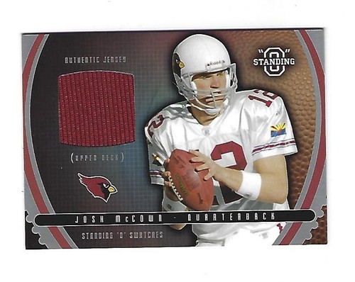 Josh McCown 2003 UD Standing O Swatch Card, # SW-JM. Arizona - 第 1/2 張圖片