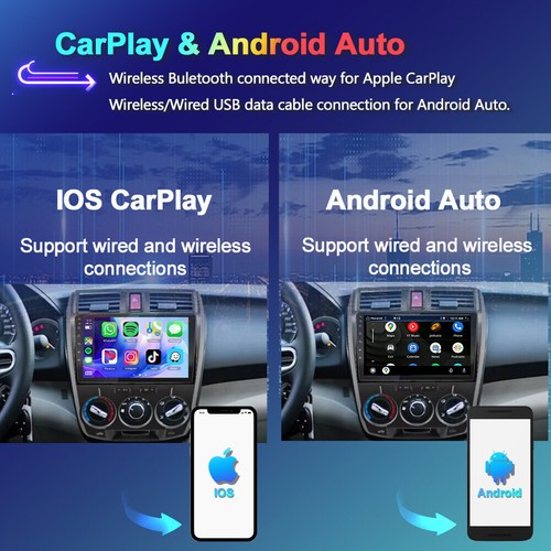 CarPlay Android 14 Auto Car Stereo Navi For Honda City 2008-2013 Head Unit 64GB - Picture 10 of 19