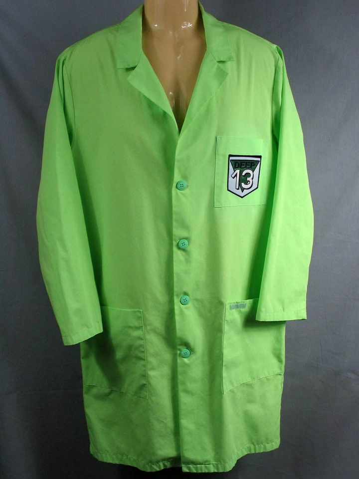 MST3K Dr Forrester 绿色实验室外套 + 眼镜 Cosplay - Gizmonic 或 Deep 13 款 — 第 3/4 张图片