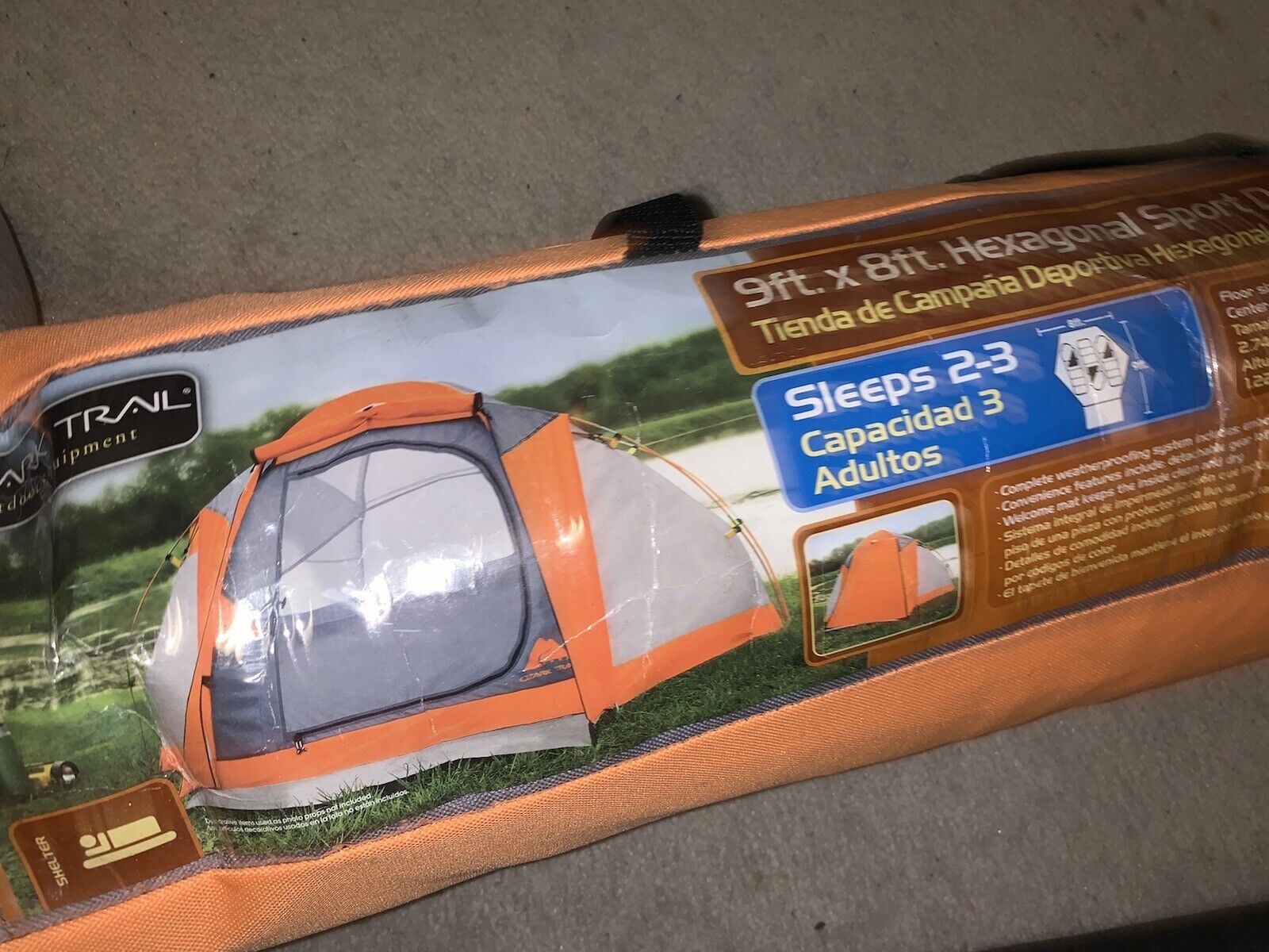 Waterproof  Tent; Sleeps 2-3 Adults