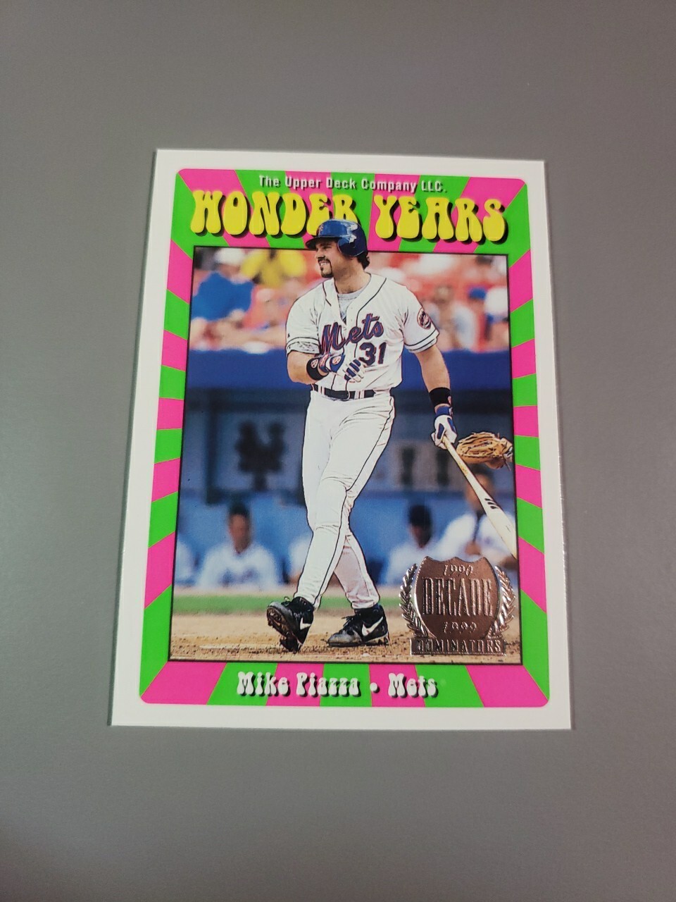 Mike Piazza 1998 Upper Deck Wonder Years #WY21 New York Mets