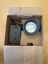 BEGA 24632K3 Black Recessed Ceiling Downlight For Internal/External Use