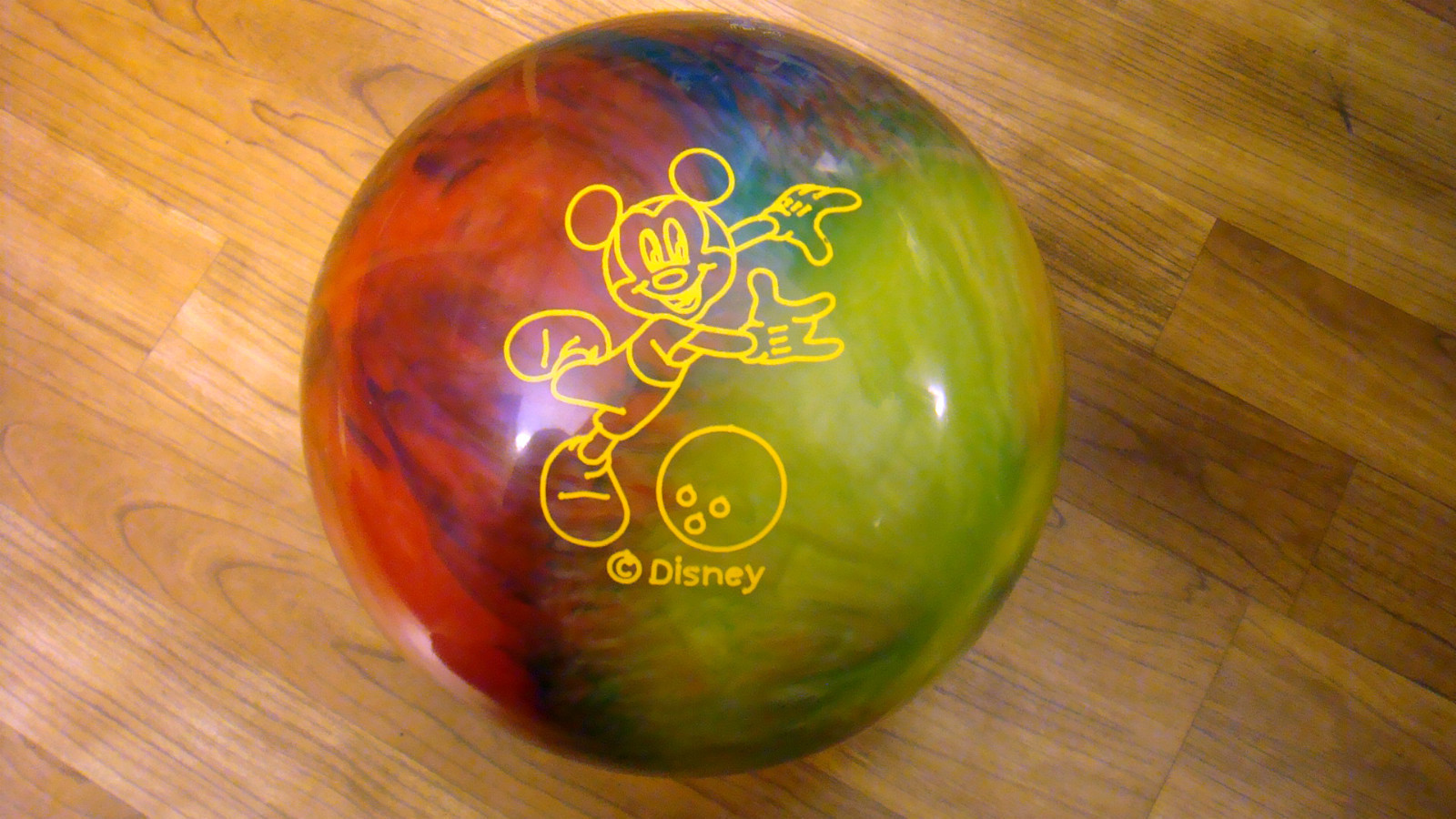 BRAND NEW Vintage Walt Disney Brunswick Mickey Mouse Cosmic Bowling