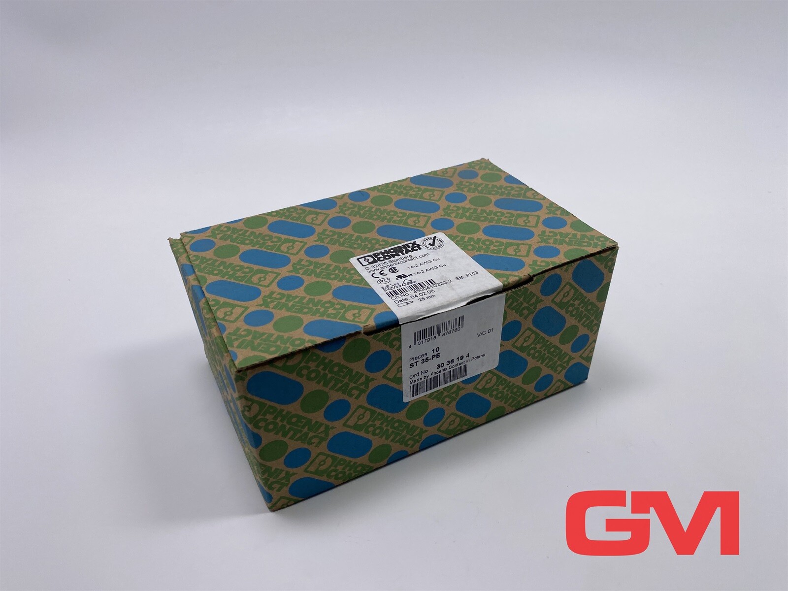 10x Phoenix Contact Ground Terminal ST 35-PE 3036194