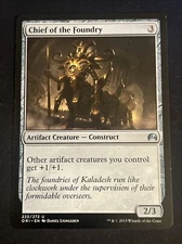 1x Chief of the Foundry (225) Magic Origins LP MTG Magic the Gathering x1 MKE