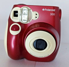 Polaroid PIC 300 Instant Print Camera Red FOR PARTS NOT TESTED