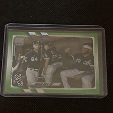 2021 Topps Series 1 Green Speckle Chicago White Sox /499