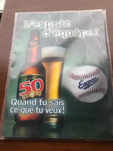 MONTREAL EXPOS 1998 SOUVENIR PROGRAM MAGAZINE 30 Year Anniversary - Picture 2 of 2