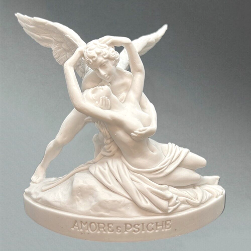 Estatuilla Amor Y Psique De Canova Estatueta Decorativa Nueva