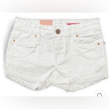 NWT Blank NYC Mini Astor Cut Off Shorts in White - Size 8 Girls 