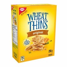 2 Boxes of Wheat Thins Original Crackers 180 g Each