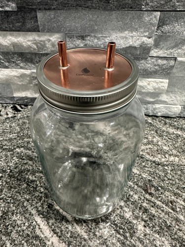 CoProof Mason Jar Thumper Alcohol Distill Moonshine Thump Keg A20