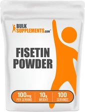 BulkSupplements Fisetin Powder 10g - 100 mg Per Serving