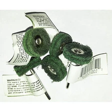 5 Pack SE Polishing Buffing Wheels Abrasive 150 Grit 1 Inch 1/8 Shank MC13