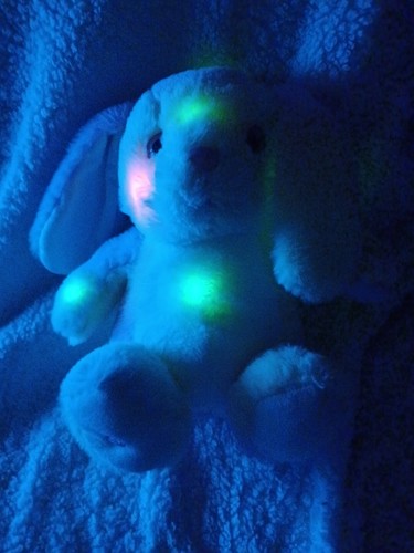 Multicollored Light Up Bunny - Picture 6 of 8