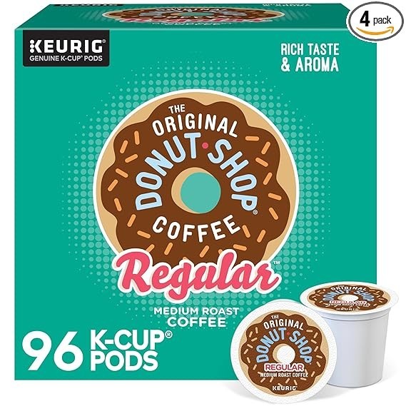 The Original Donut Shop Regular K-Cups Medium Roast Coffee P