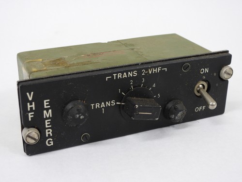ARC C-4209 VHF WWII Military Aircraft Radio Set Control Head Box (untested)