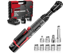 Juego de llave de trinquete eléctrica inalámbrica de 3/8