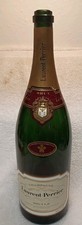 HUGE 3 Liters "Laurent-Perrier" Brut Glass Champagne Bottle 19" x 5 Gr8t Display