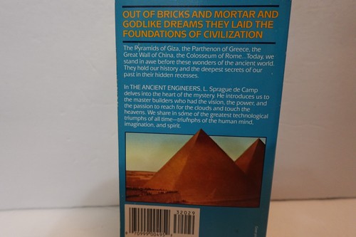 The Ancient Engineers (L. Sprague de Camp) 1988 paperback book - Picture 2 of 7
