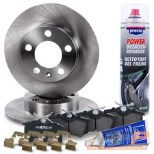 2x BREMSSCHEIBE SATZ BREMSBELÄGE + ZUBEHÖR HINTEN FÜR SEAT CORDOBA 6L IBIZA 3 4