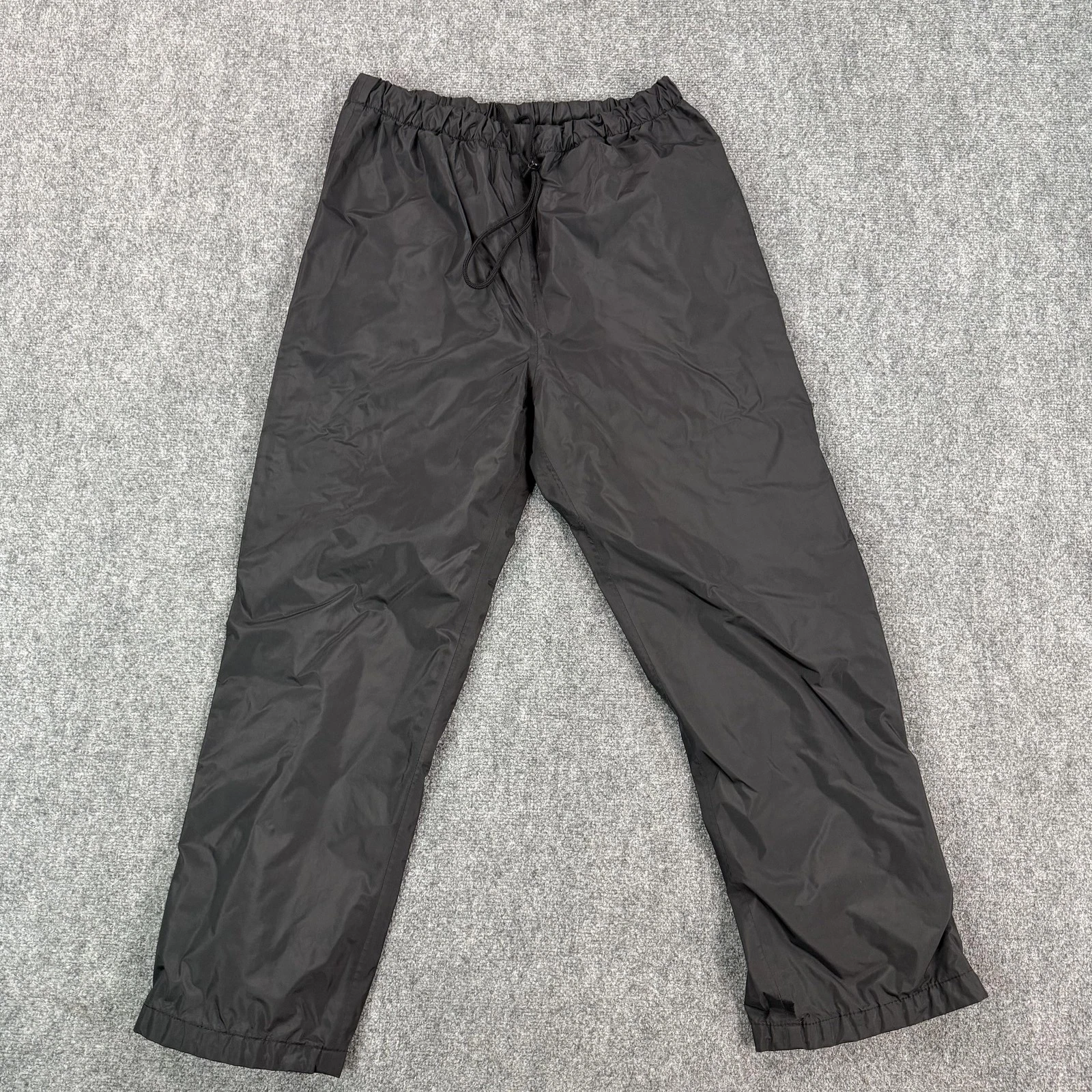 REI Rain Pants Mens Medium Black Nylon Elastic Waist Lined Hiking Trail
Opens in a new window or tab