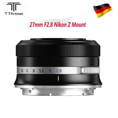 TTArtisan 27mm f2.8 Autofokus APS-C Objektiv Für Nikon Mount Spiegellose Kameras