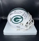 AHMAN GREEN signed autographed GREEN BAY PACKERS Mini Football Helmet w/ COA JSA