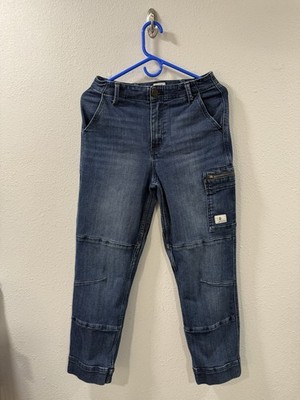 RIPTON & CO Jeans Women's Size 28 Blue Denim Pockets Button Hiker Jeans Stretch