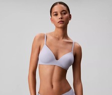 Calvin Klein E4505 Women's Perfectly Fit Wireless T-Shirt Bra QF8013 Size 32C