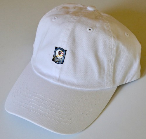 Sombrero de Golf Imperial con Logotipo de Miembros de Philadelphia Cricket Club NUEVA Gorra Blanca RARA - Imagen 2 de 4