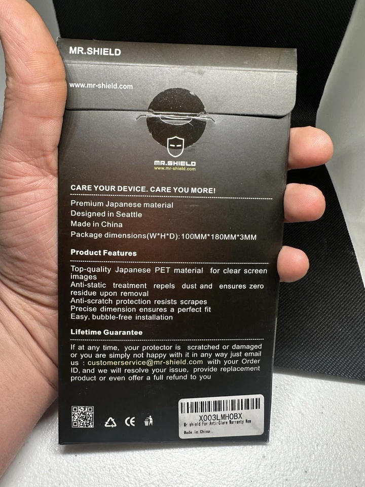 Protector de pantalla Mr Shield  Foto 2 de 2