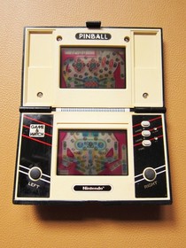 NINTENDO Pinball Game and Watch in Excellent Condition (PB-59) 1982
