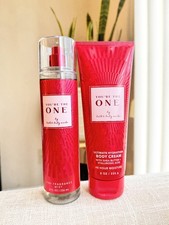 BATH AND BODY WORKS YOU  RE THE ONE BODY MIST AND CREAM SET BRAND NEW