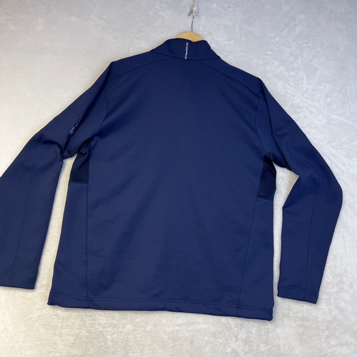 Zero Restriction Tour Series Pullover Golf Jacket Mens L Karis Capital - Picture 6 of 12