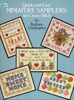 Quick and Easy Miniature Samplers f..., Christopher, Ba