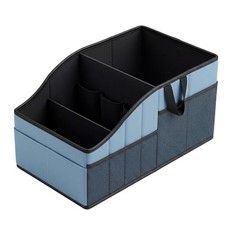 WHHMK Sturdy Leather Car Storage Support Up to 33 LB of Weight, Blue