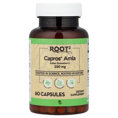 Root2, Capros  Amla, 250 mg, 60 Capsules