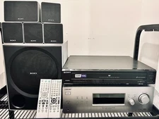 Sony STR-K790 5.1 Home Theater Bundle A/V Receiver 6 speakers with Remote